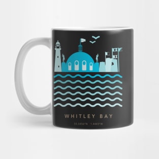 Whitley Bay Coastline Mug